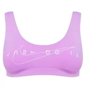 Nike Scoop Neck Bikini Top Womens - Pink