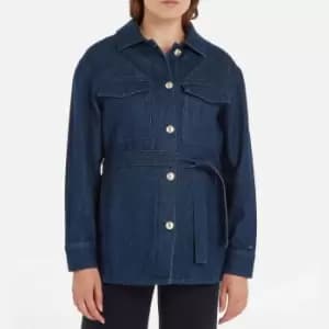 Tommy Hilfiger Denim Belted Jacket - EU 36/UK 8