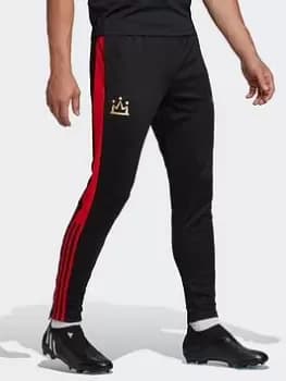 adidas Salah Tracksuit Bottoms, Black, Size S, Men