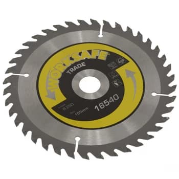Worksafe TS16540 Trade Circular Saw Blade Ø165 x 20mm - 40tpu