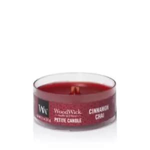 Woodwick Cinnamon Chai Scented Candle Petite