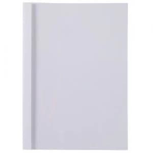 GBC Thermabind Leathergrain Covers A4 6mm 150 Microns 50 Sheet Capacity 100 Per Pack