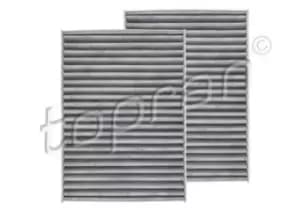 TOPRAN Pollen filter BMW 502 962 64115A1BDB6,64116996208,64119366401 6996208,9366401