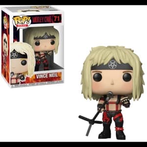 Vince Neil Motley Crue Funko Pop Vinyl Figure
