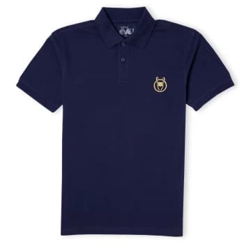 Marvel Loki Logo Unisex Polo - Navy - XXL