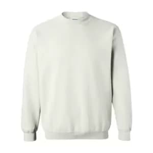 Gildan Heavy Blend Unisex Adult Crewneck Sweatshirt (5XL) (White)
