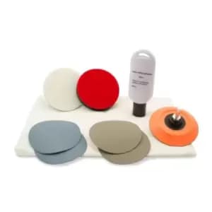 Flexipads World Class 75MM (3") Glacier Plastic Scratch Repair & Poli- you get 3