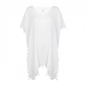 Seafolly Amnesia kaftan - White