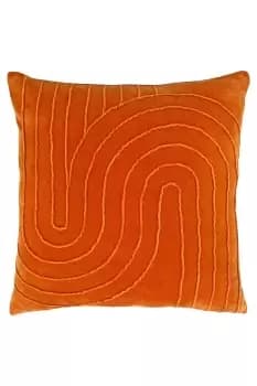 Mangata Pleated Soft Velvet Cushion