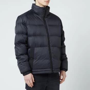 HUGO Mens Puffer Jacket - Black - XXL