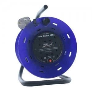 Zexum 20M 4G Extension Reel on Metal Frame