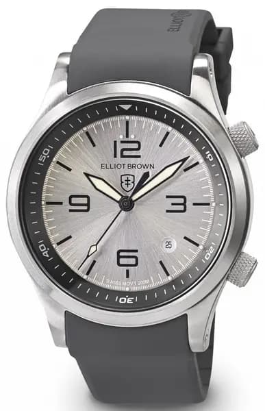 Elliot Brown Watch Canford - Silver ELB-038