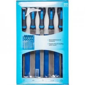 PFERD 11801543 Workshop file set 250 mm cut 3 in PVC roll-up bag including outer carton 250 mm