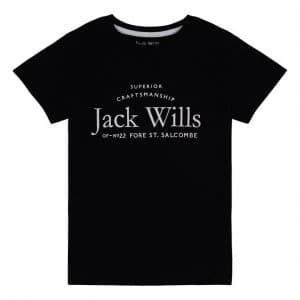 Jack Wills Forstal T-Shirt - Black