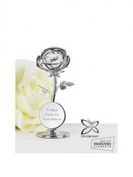 Personalised Swarovski Rose