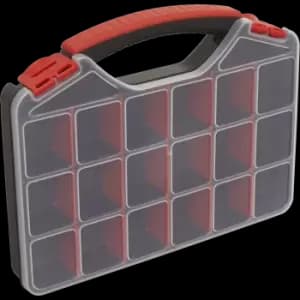 Sealey Small 20 Compartment Assortment Organiser Case
