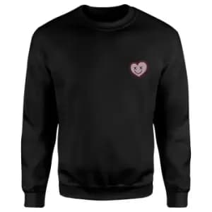 DC Comics XOXO Harley Embroidered Unisex Sweatshirt - Black - L - Black