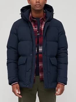 Tommy Hilfiger Down Fill Padded Jacket - Desert Sky, Desert Sky Size M Men