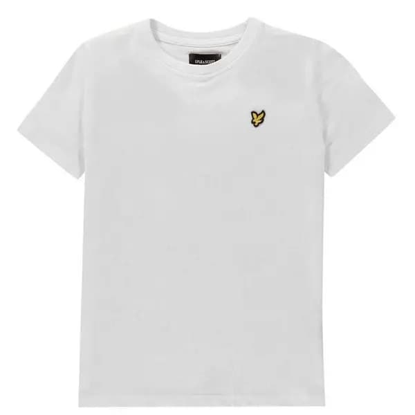 Lyle & Scott Bright White Junior Logo T-Shirt