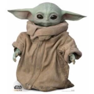 The Mandalorian - The Child Baby Yoda Mini Cardboard Cut Out