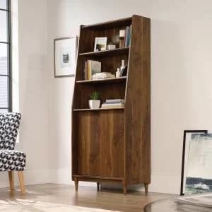 Teknik Office Hampstead Park Wide Bookcase Grand Walnut Effect Finish