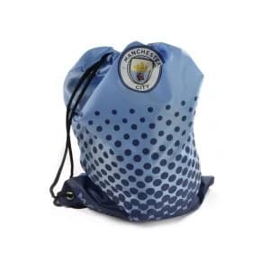 Man City Fade Design Gym Bag New Crest