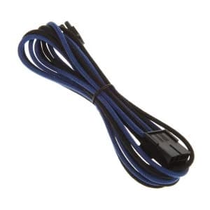 BitFenix Alchemy 8Pin PCIe Extension 45cm - sleeved black/blue/black