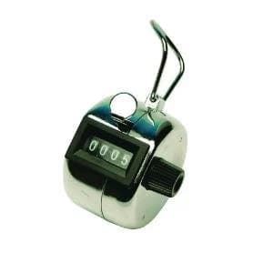 Q-Connect Tally Counter Chrome KF10860