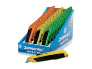 Silverline 868499 Expert Hi-Vis Knife Display Box 24pce