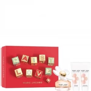 Marc Jacobs Daisy Love Gift Set 50ml Eau de Toilette + 75ml Body Lotion + 75ml Shower Gel