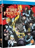Fire Force Season 2 Part 2 - Bluray/DVD Combo + Digital Copy