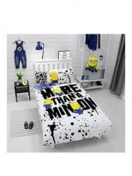 Minions Spray Single Duvet Cover Set