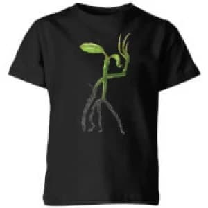 Fantastic Beasts Tribal Bowtruckle Kids T-Shirt - Black - 11-12 Years