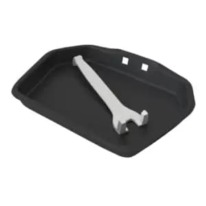 Slemcka Traditional Black Ash Pan (H)40mm (D)200mm