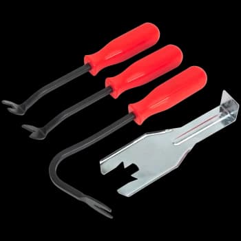 Sealey 4 Piece Trim Clip Removal Tool Kit