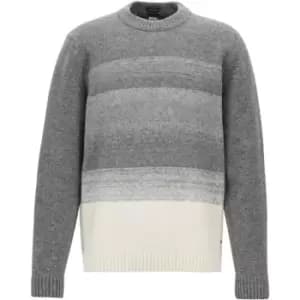 Boss Ecardo Knit Jumper - Grey