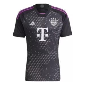 adidas Bayern Munich Away Shirt 2023 2024 Adults - Black