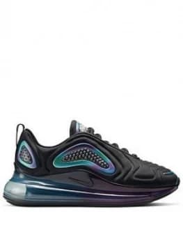 Nike Air Max 720 Junior Trainer - Grey Black