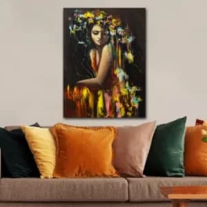 441859675_70100 Multicolor Decorative Canvas Painting