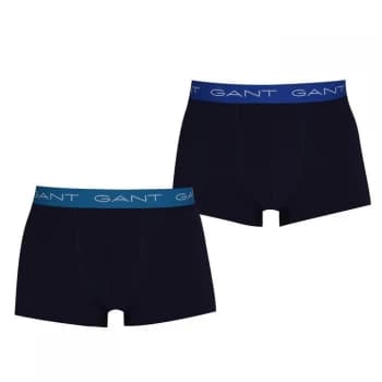 Gant 3 Pack Solid Trunks - Clsc Blue 409