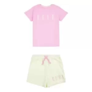 Elle T Shirt Set - Pink