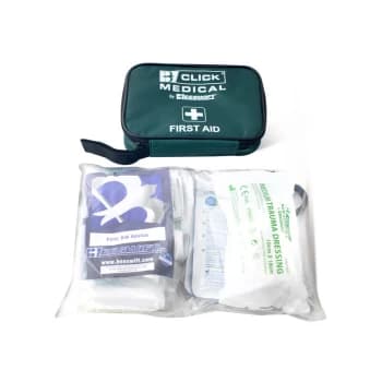 TRAVEL KIT (COMPLIANT TO BS8599-1/2) IN A BAG - Click