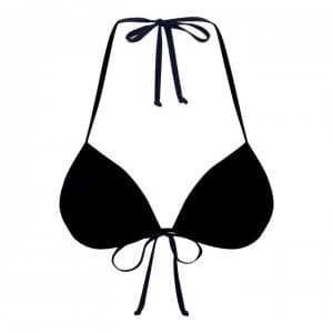 Vero Moda Volume Bikini Top - BLACK