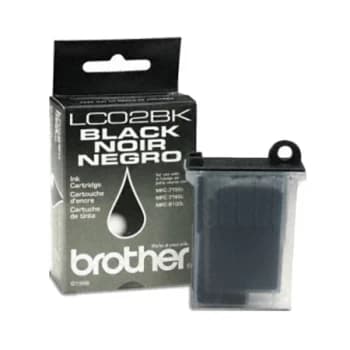 Brother LC02 Black Ink Cartridge