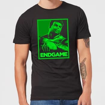 Avengers Endgame Hulk Poster Mens T-Shirt - Black - 3XL - Black