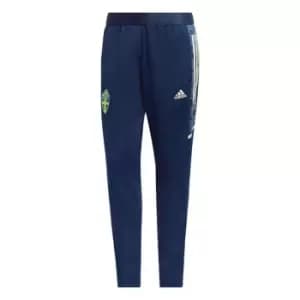 adidas Sweden Condivo 21 Training Tracksuit Bottoms Women - Team Navy / Easy Yellow