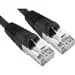 Cables Direct 25cm Category 6a Network Cable for Network Device - First End: 1 x RJ-45 Male Network - Second End: 1 x RJ-45 Male Network - 10 Gbit/s -