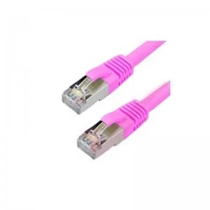 1m Patch Cat.6a Futp Lszh Snagless Pink