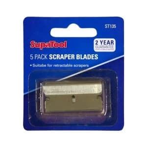 SupaTool Scraper Blades 5 Piece