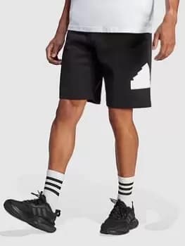 adidas Sportswear Future Icons Badge Of Sport Shorts - Black/White Size M Men